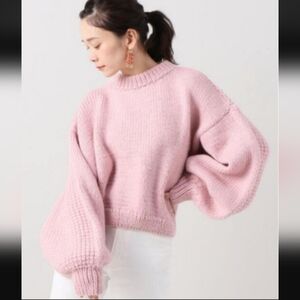 Mr. Mittens Pink Jackie Jumper Wool Sweater